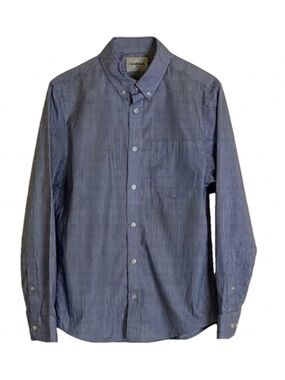 GOODFELLOW & CO. Northrop Button Down Shirt, Men’s Size S, Blue